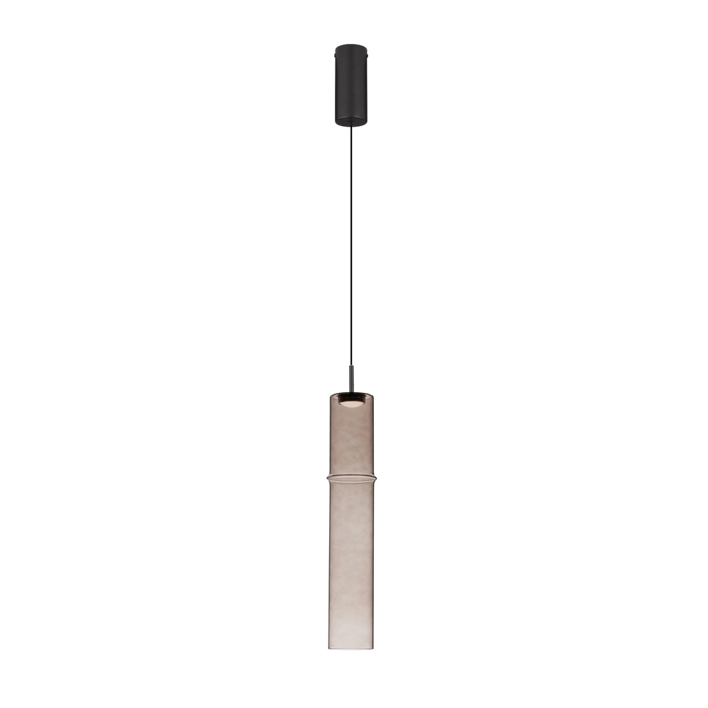 Unieke hanglamp Sano 1-lichts smoke glas Lyora 5212017474018