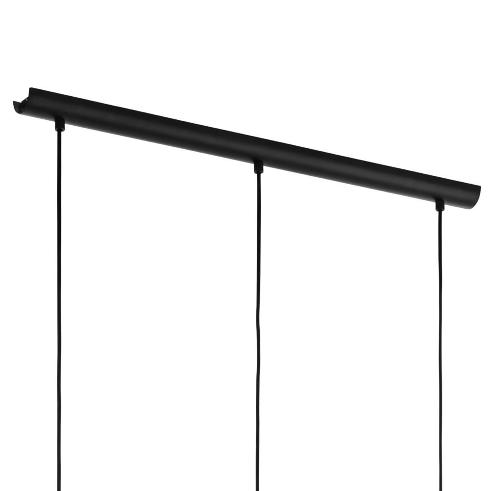 Zwarte hanglamp Carlton 5 3-lichts Eglo 9002759437015