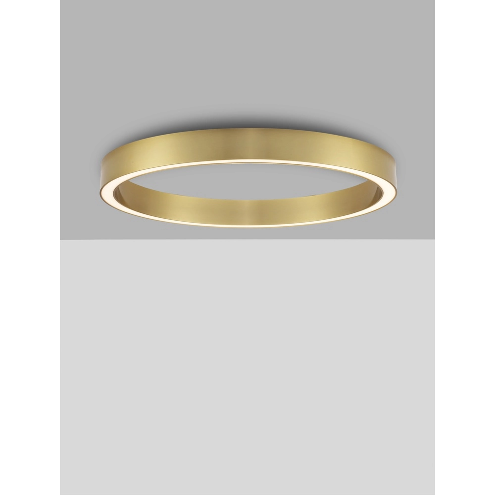 Design plafondlamp Sting goud Ø 80cm Lyora 5212017437518
