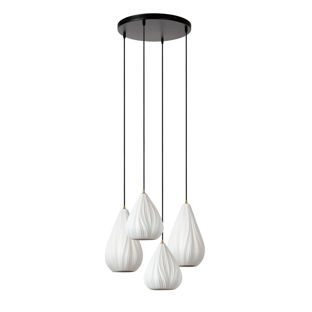 Design hanglamp Cinzia wit Ø 55,5cm