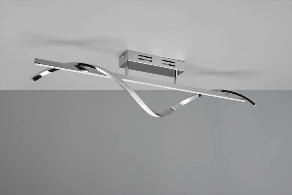 Plafondlamp Isabel 100cm lang chroom Trio 4017807561371