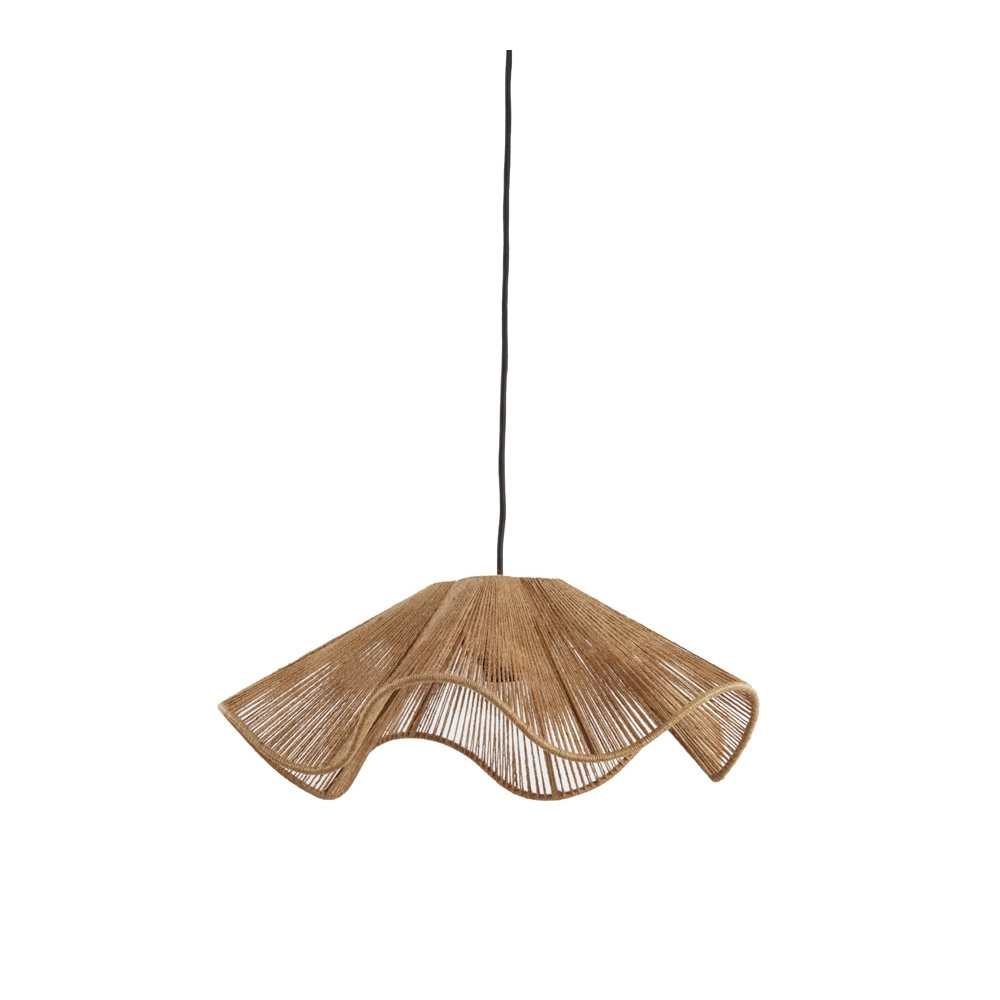 Rotan hanglamp Fodara Ø 48cm bruin Light & Living 8717807702083