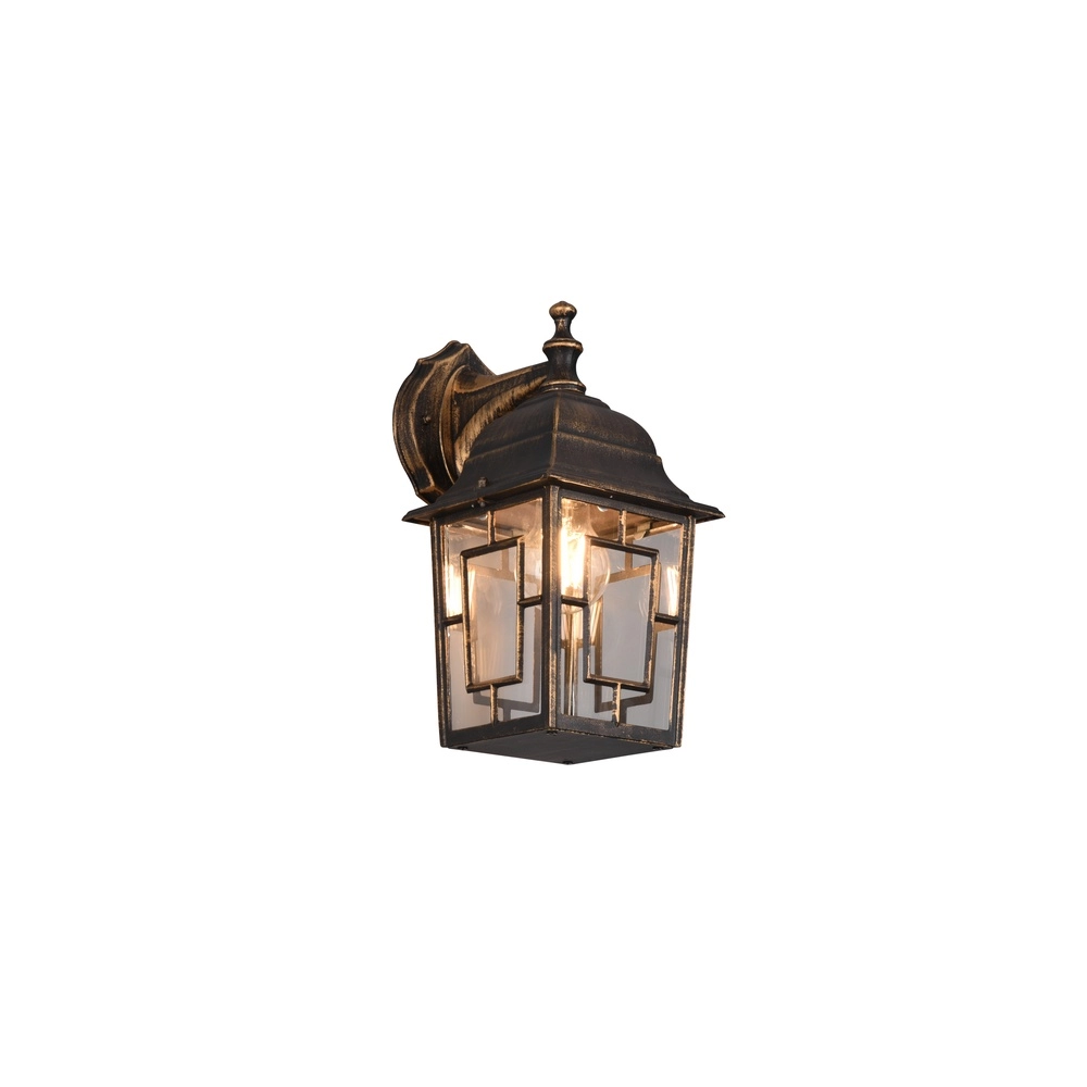Wandlamp Volturno antiek bruin Wandlamp Volturno antiek bruin