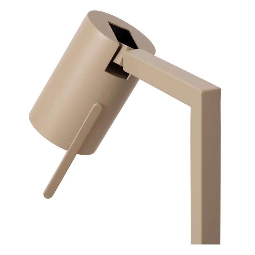 Moderne bureaulamp Lesley zand bruin Lucide 5411212032089