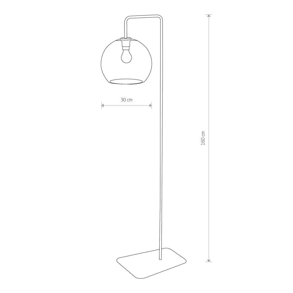 Landelijke vloerlamp Monaco Lyora 5903139879491