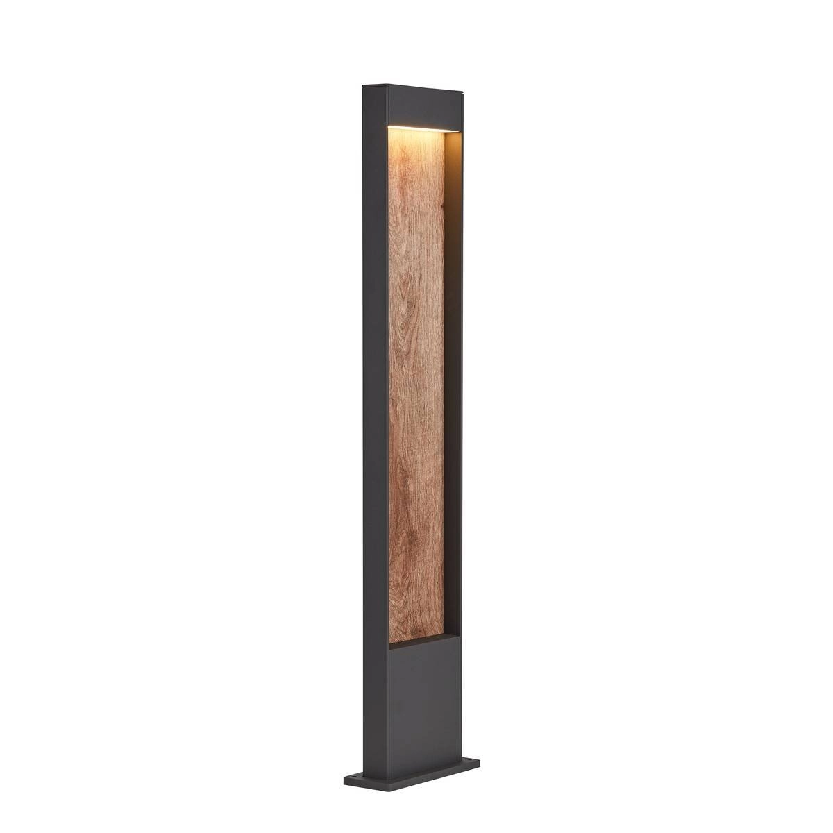 Design lamp met hout Flatt 100cm Design lamp met hout Flatt 100cm