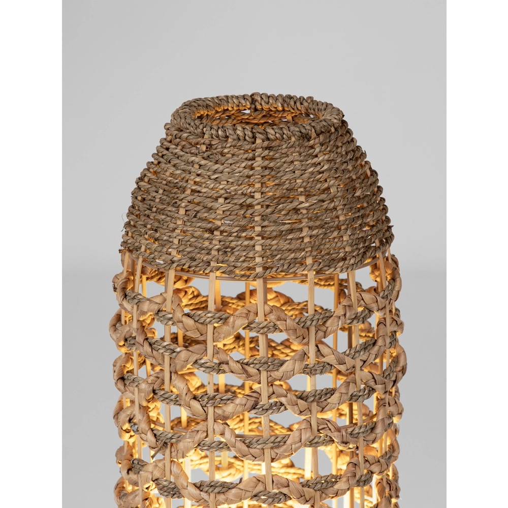 Vloerlamp Elma bruin Ø 23cm Lyora 5212017477491
