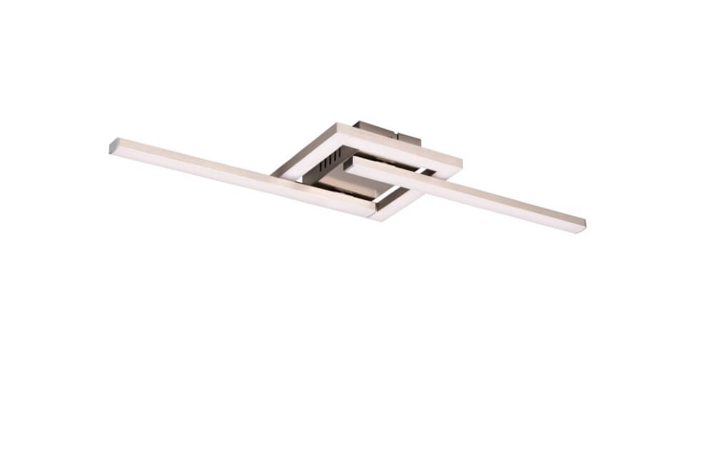 Nikkel plafondlamp Viale design Trio 4017807598087