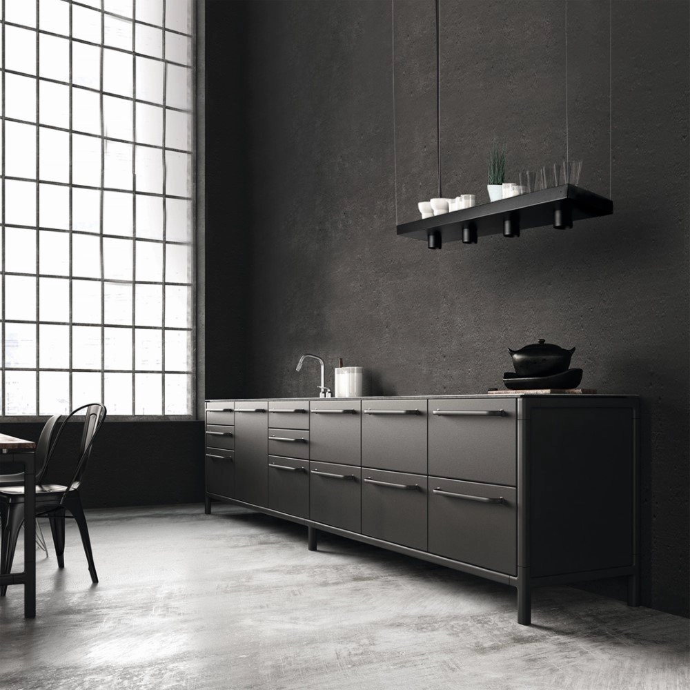 Zwarte hanglamp Plant Lyora 5903139938198