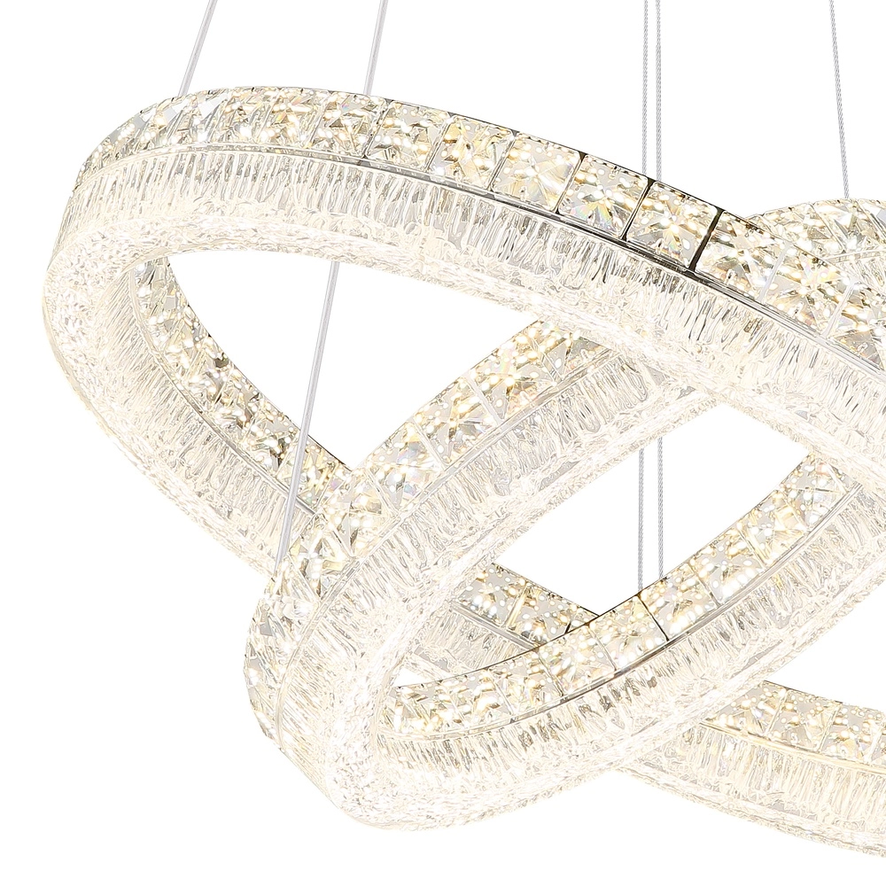 Hanglamp Laurel chroom Ø 60cm Globo 9007371575770