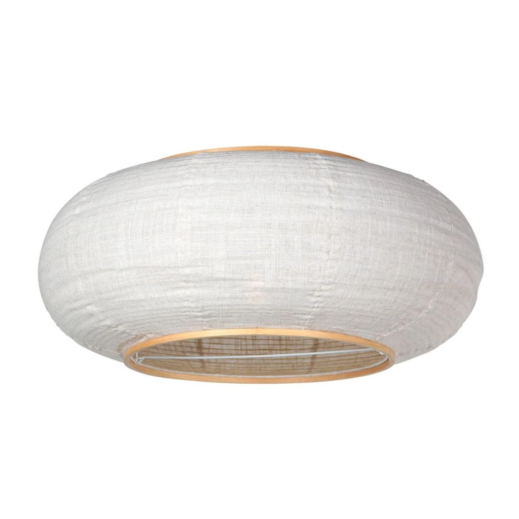 Wandlamp zwart Silva Alba met witte kap Ø60cm Steinhauer 8712746185218