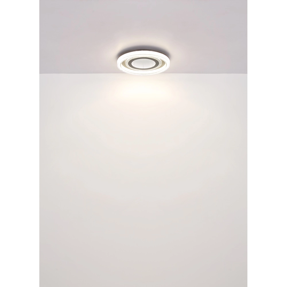 Plafondlamp Alsuna antraciet met uniek effect Globo 9007371518340