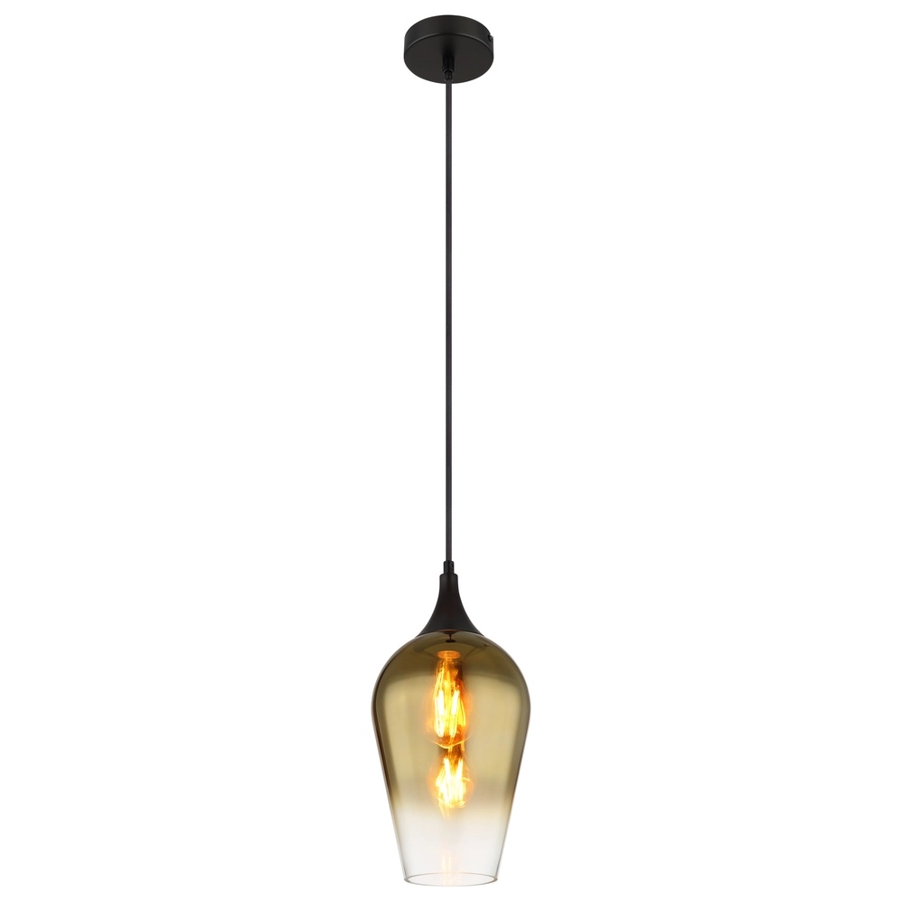 Hanglamp Lavus groen glas
