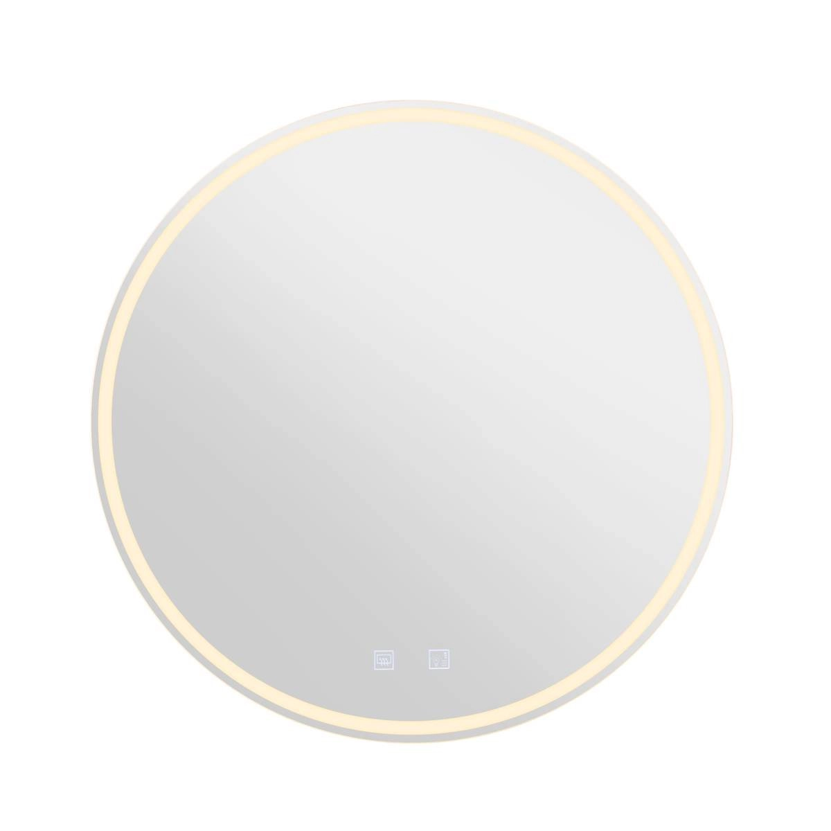 Led spiegellamp Trukko Chroom - Ø 60cm SLV 4024163248815