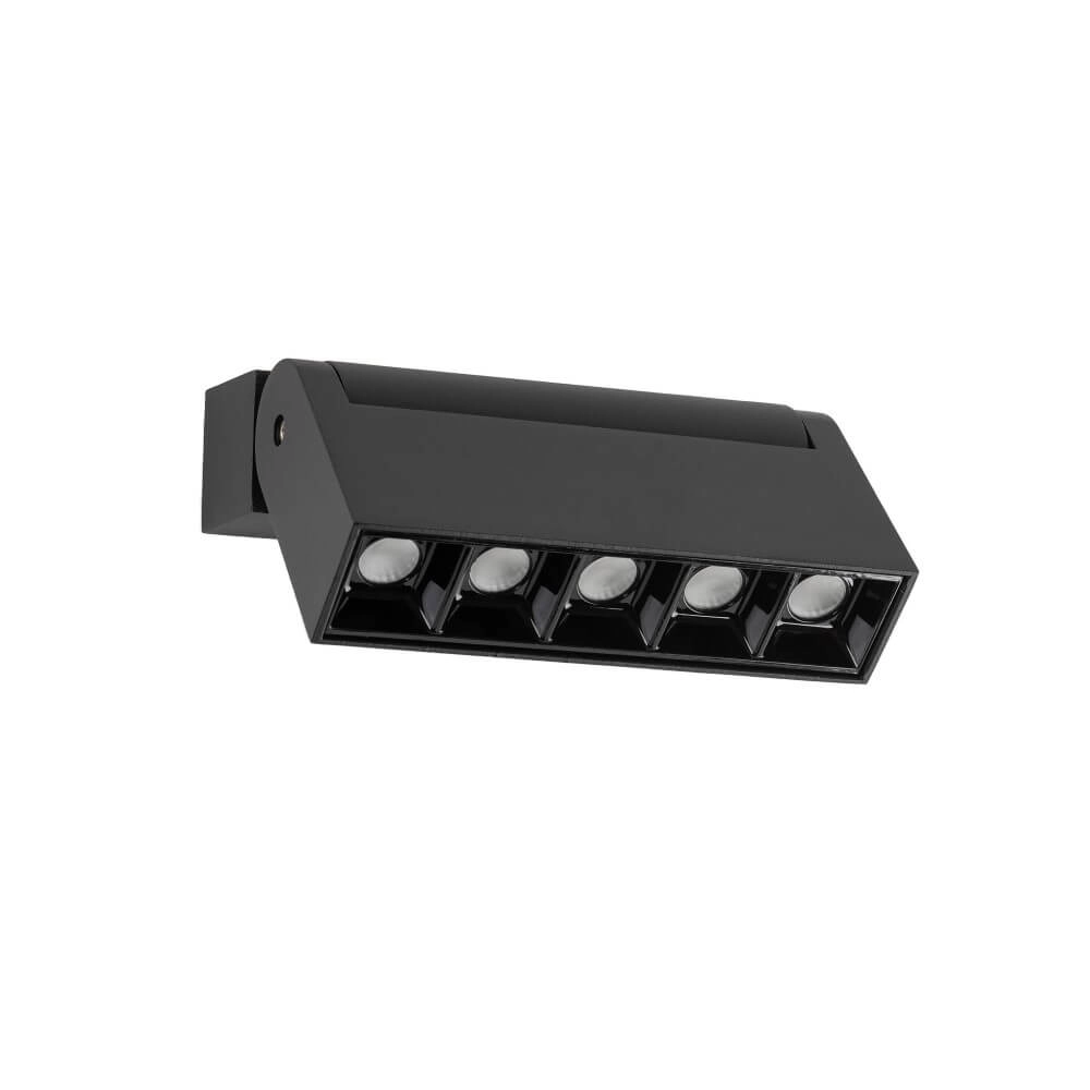 Richtbare wandspot Focus Mini zwart - 4000K Lyora 5903139100717