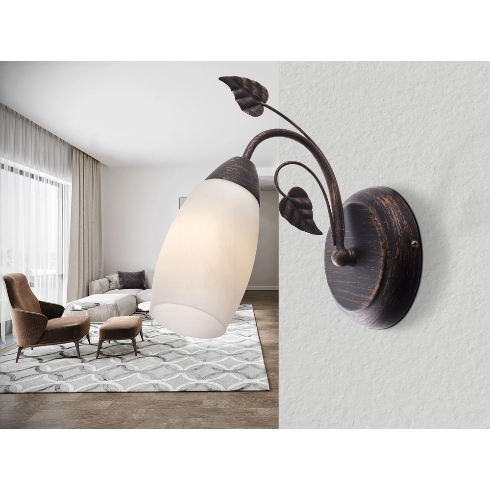 Klassieke wandlamp Venezia bruin Globo 9007371484621