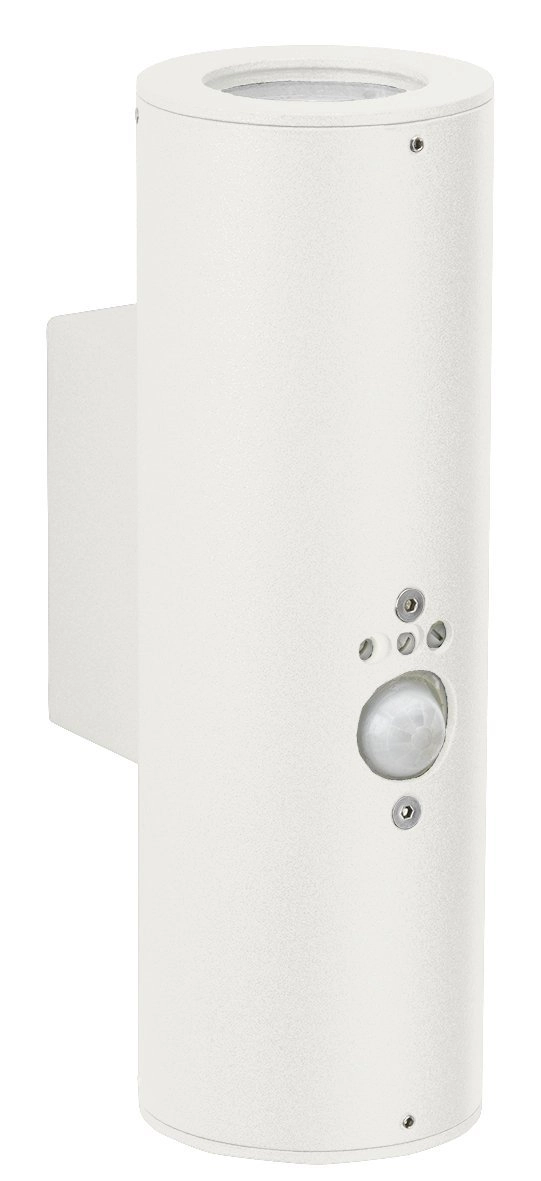 Buitenlamp up down met sensor Molli wit