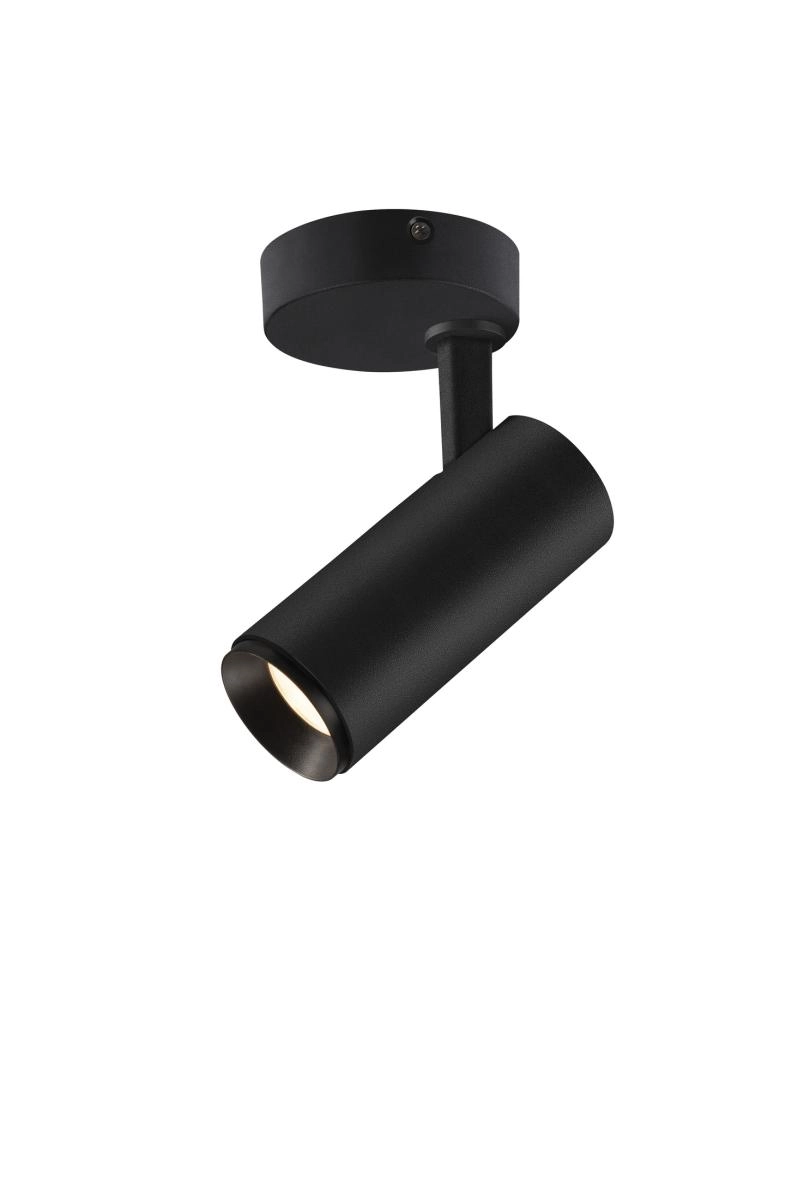 Opbouwspot Numinos S zwart 4000K - 24gr