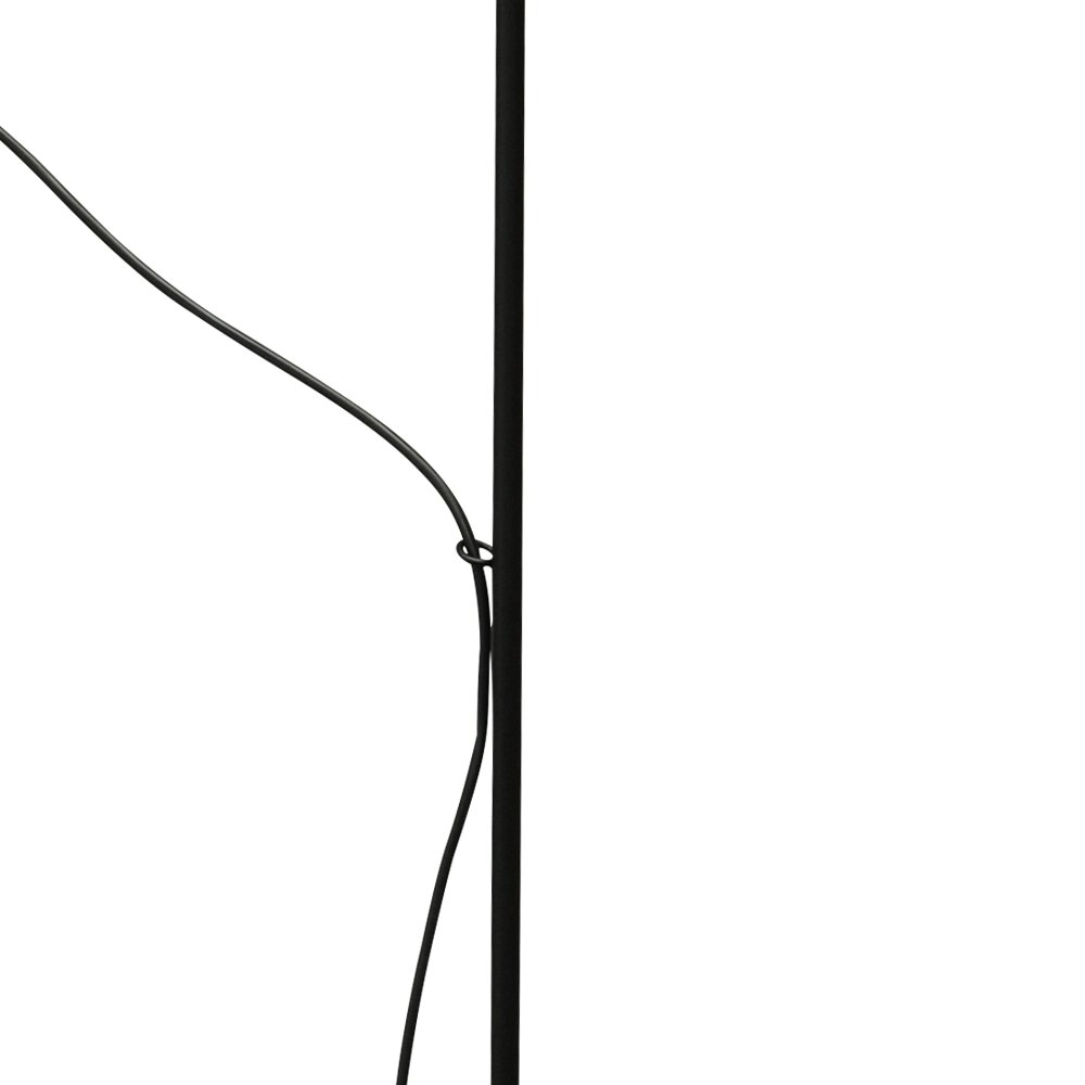 Verstelbare vloerlamp Quinto Smoke zwart met smoke cilinderglas Masterlight 8718121216478