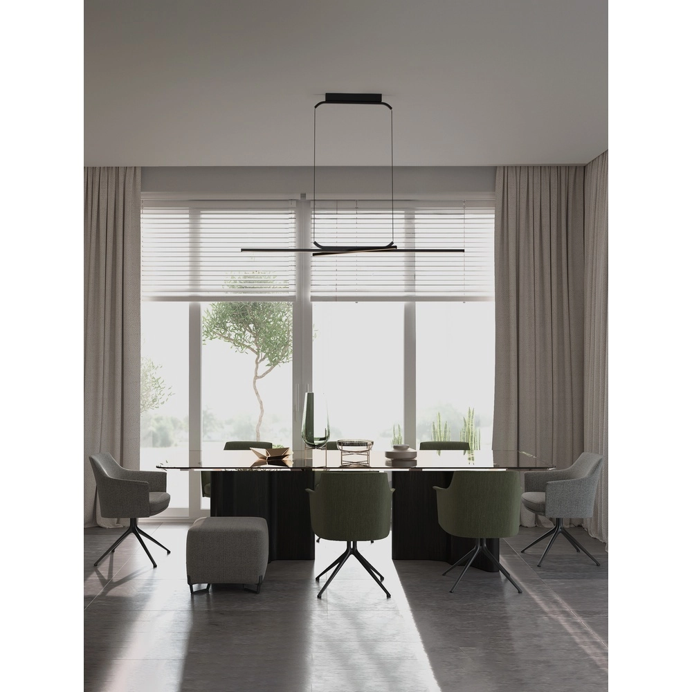 Design pendant lamp Akro black Lyora 5212017461766