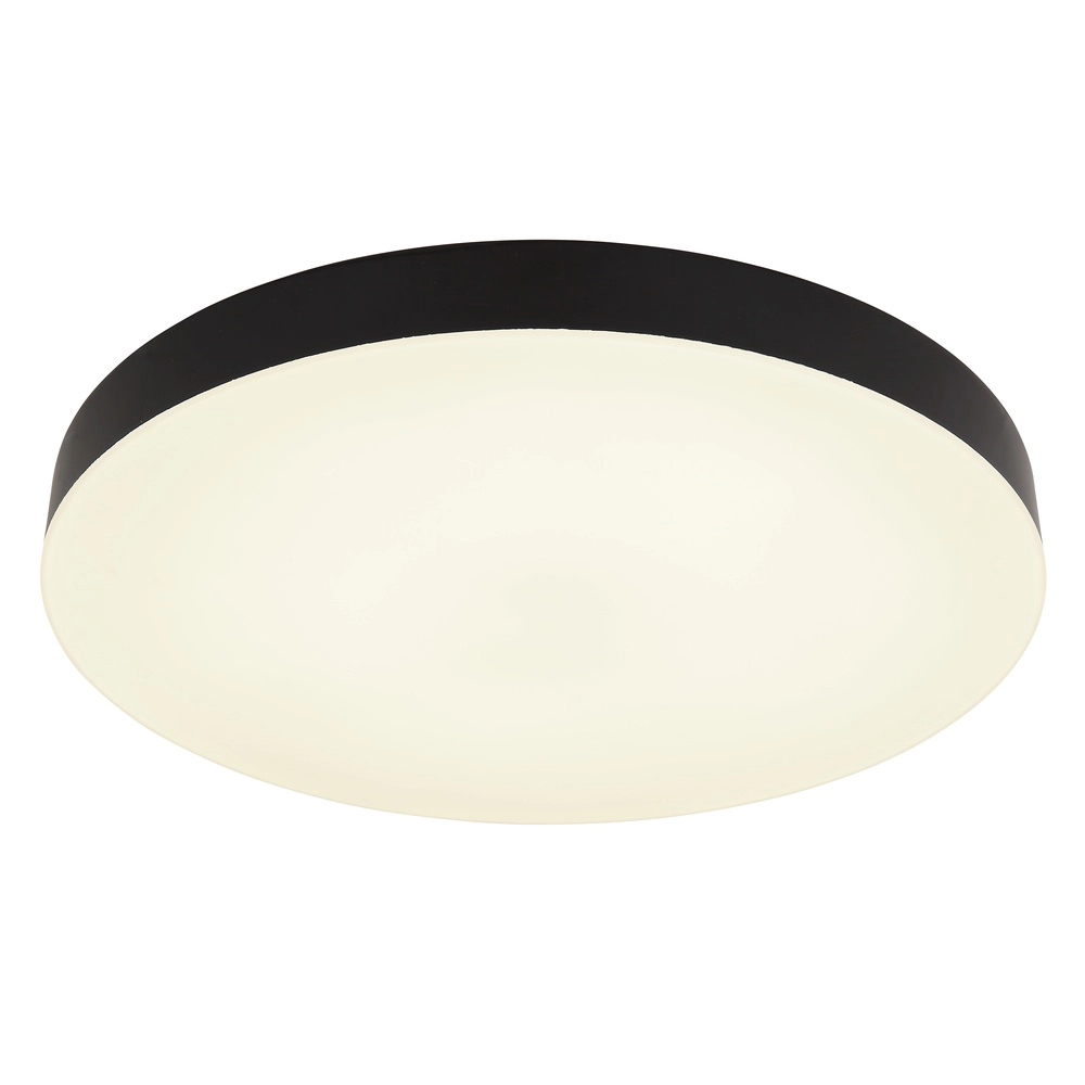 Plafonniere Matthew design zwart Ø 40cm