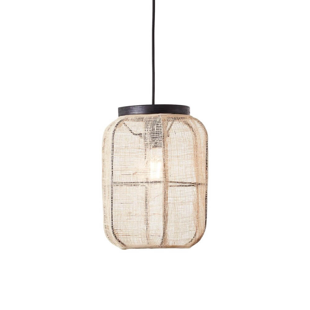 Stoffen hanglamp Tanah Ø 22cm Stoffen hanglamp Tanah Ø 22cm