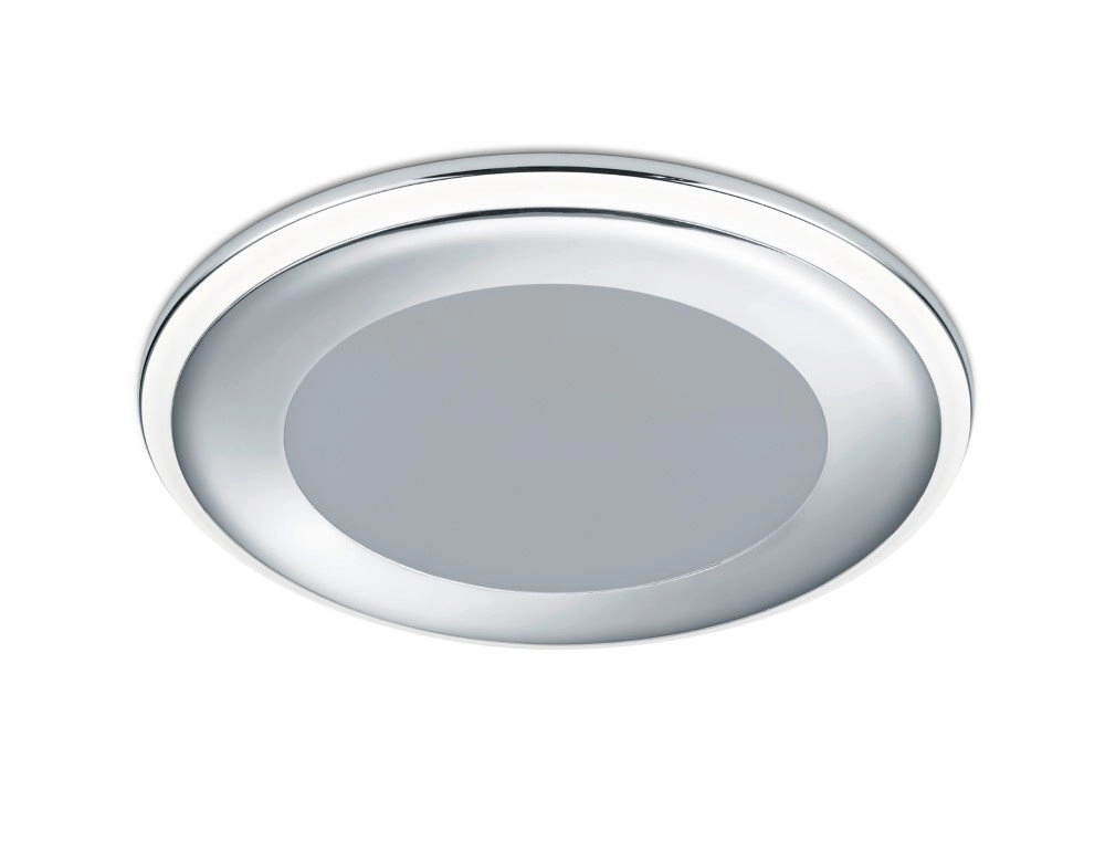 Led inbouwlamp Aura 14,8cm grijs Trio 4017807427684