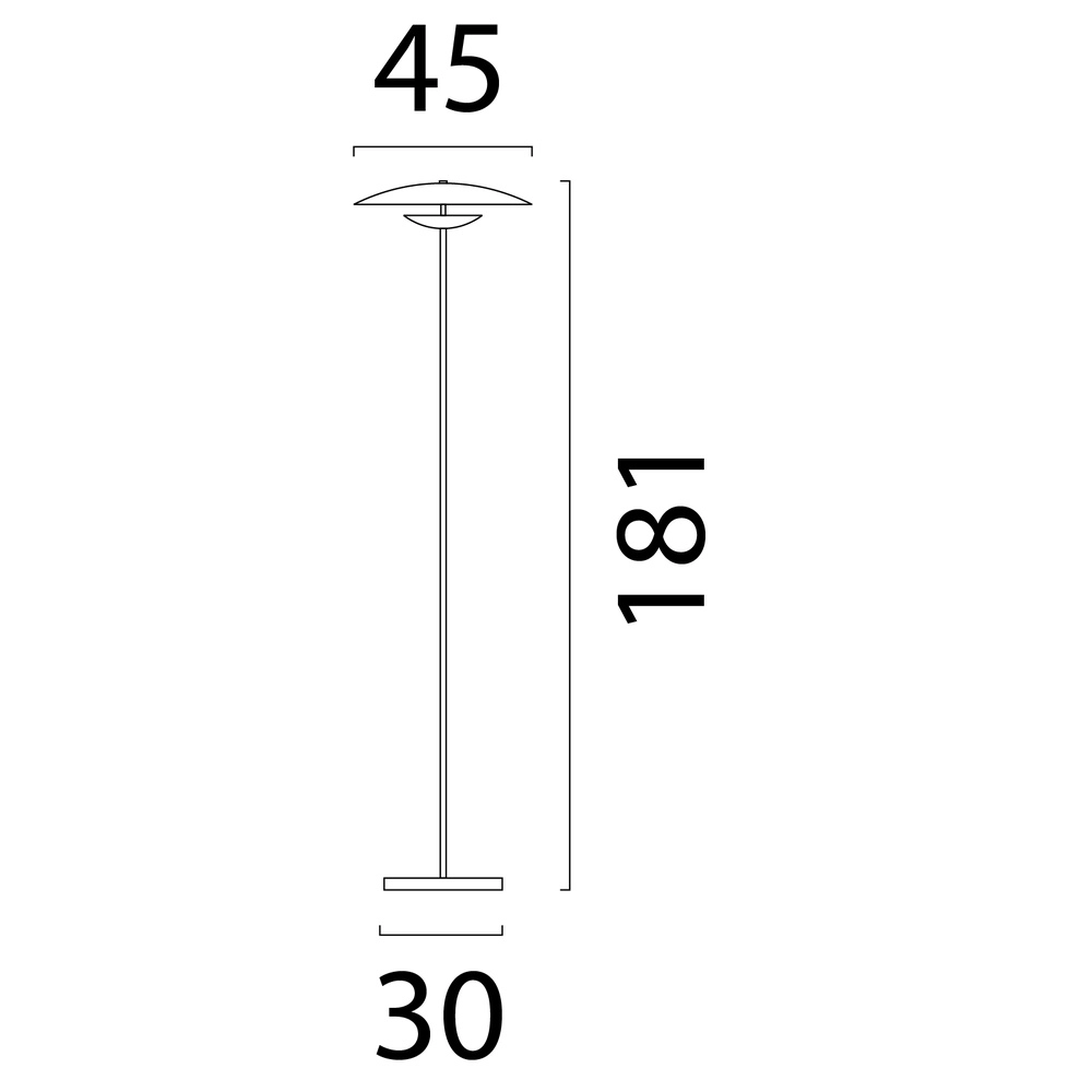 Design vloerlamp Scala cacao Masterlight 8718121432717