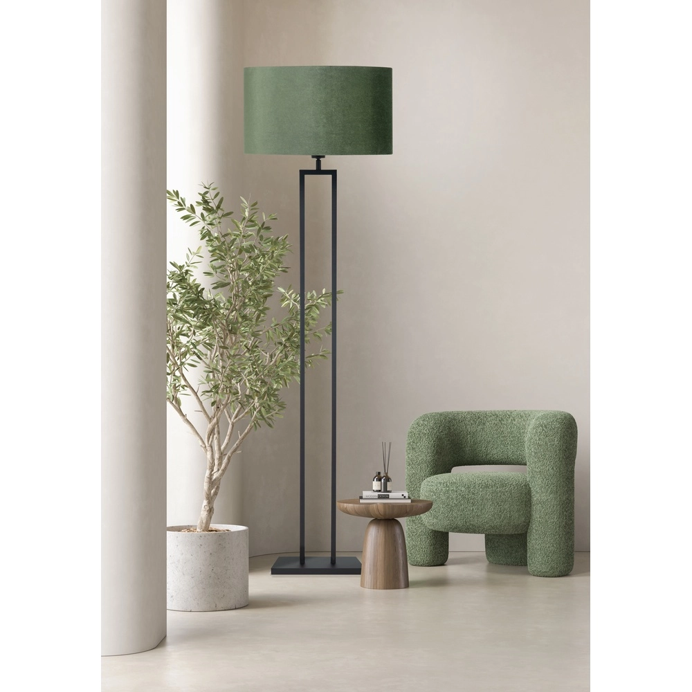 Design vloerlamp Monza zwart 159cm Highlight 8718379047763