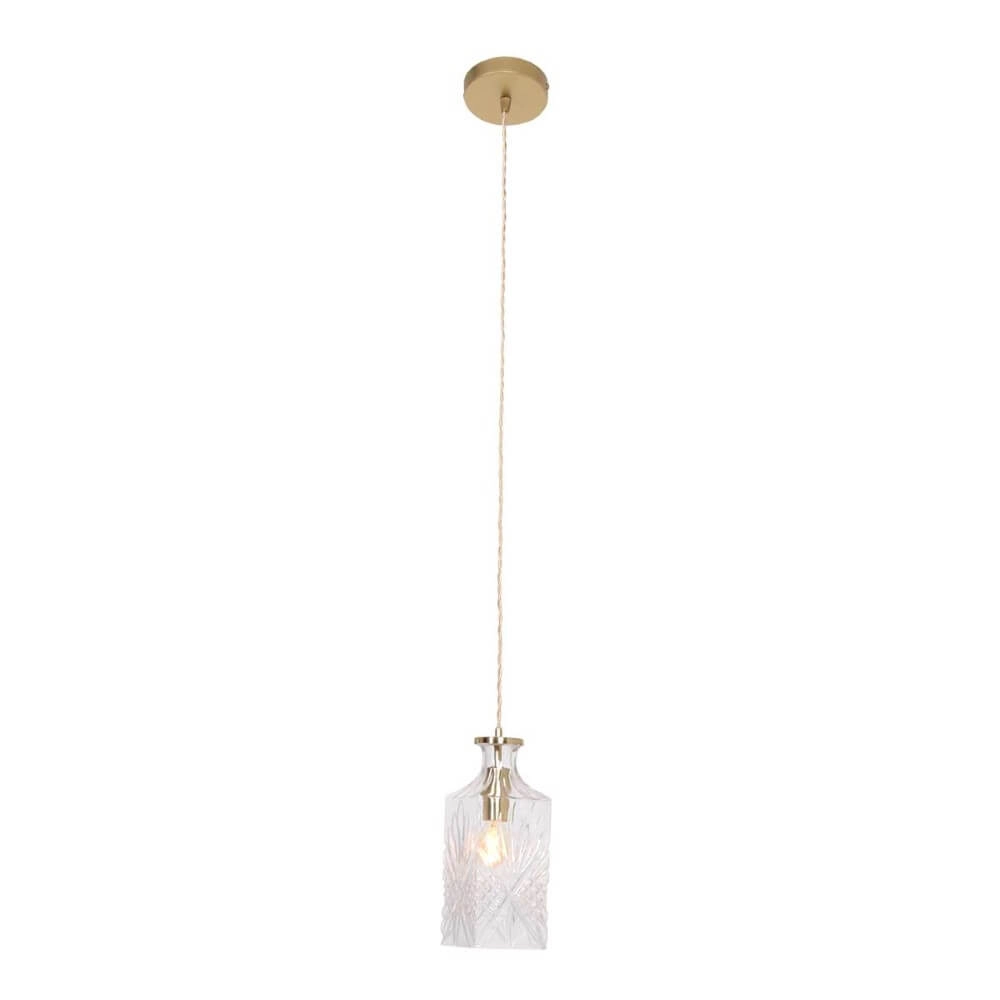 Klassieke hanglamp Grazioglass Ø 10cm Steinhauer 8712746166347