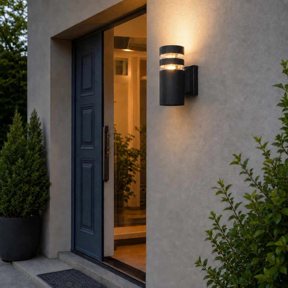 Design wandlamp Toluca zwart enkel Searchlight 5,05342E+12