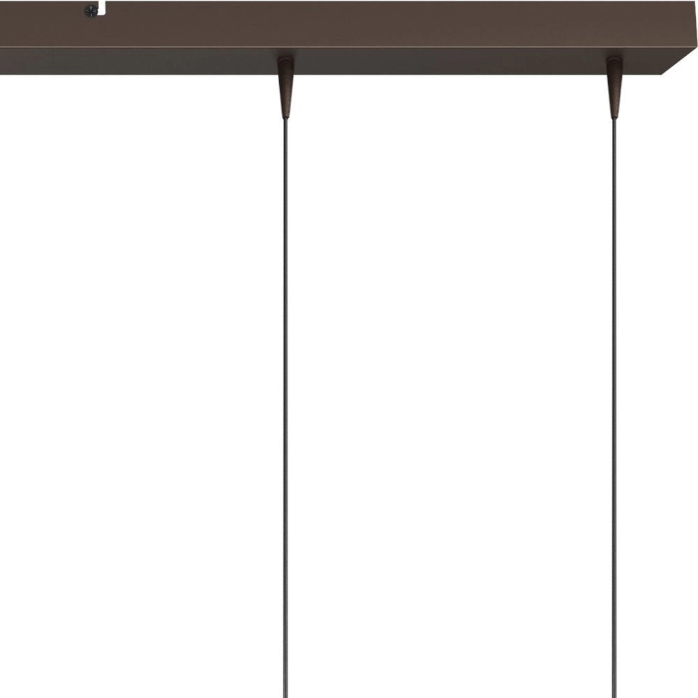 6-lichts hanglamp Talana 130cm cacao bruin Ø 6cm DTW Masterlight 8718121361307