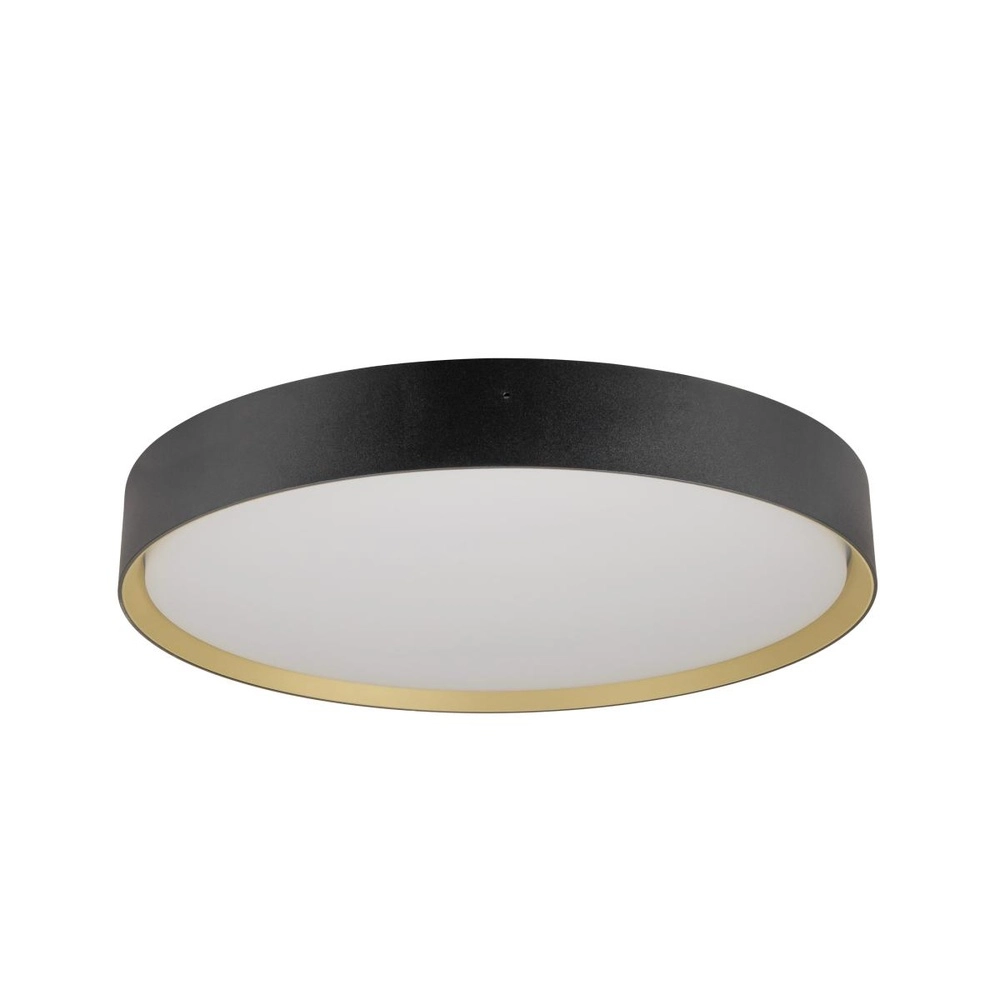 Plafondlamp Decona Ø 42cm zwart met goud - 3000K/4000K SLV 4024163302920