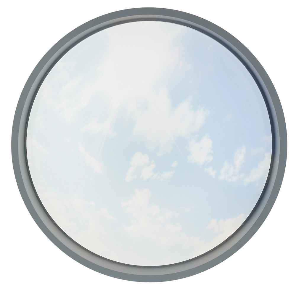 Plafonniere Sky-Dream wit met grijs Ø 39cm Brilliant 4004353473982