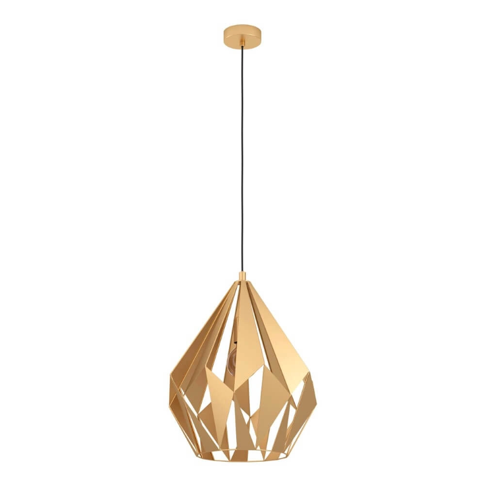 Gouden hanglamp Carlton Ø 38,5cm Gouden hanglamp Carlton Ø 38,5cm