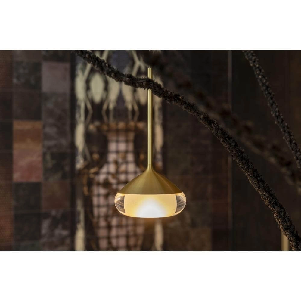 Design hanglamp Phoenix goud Ø 11,6cm Artdelight 8720701101098
