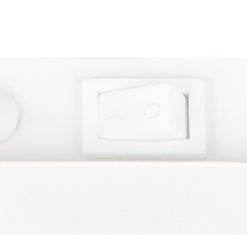 Opbouwspot Gillan nikkel met wit Trio 4017807641134