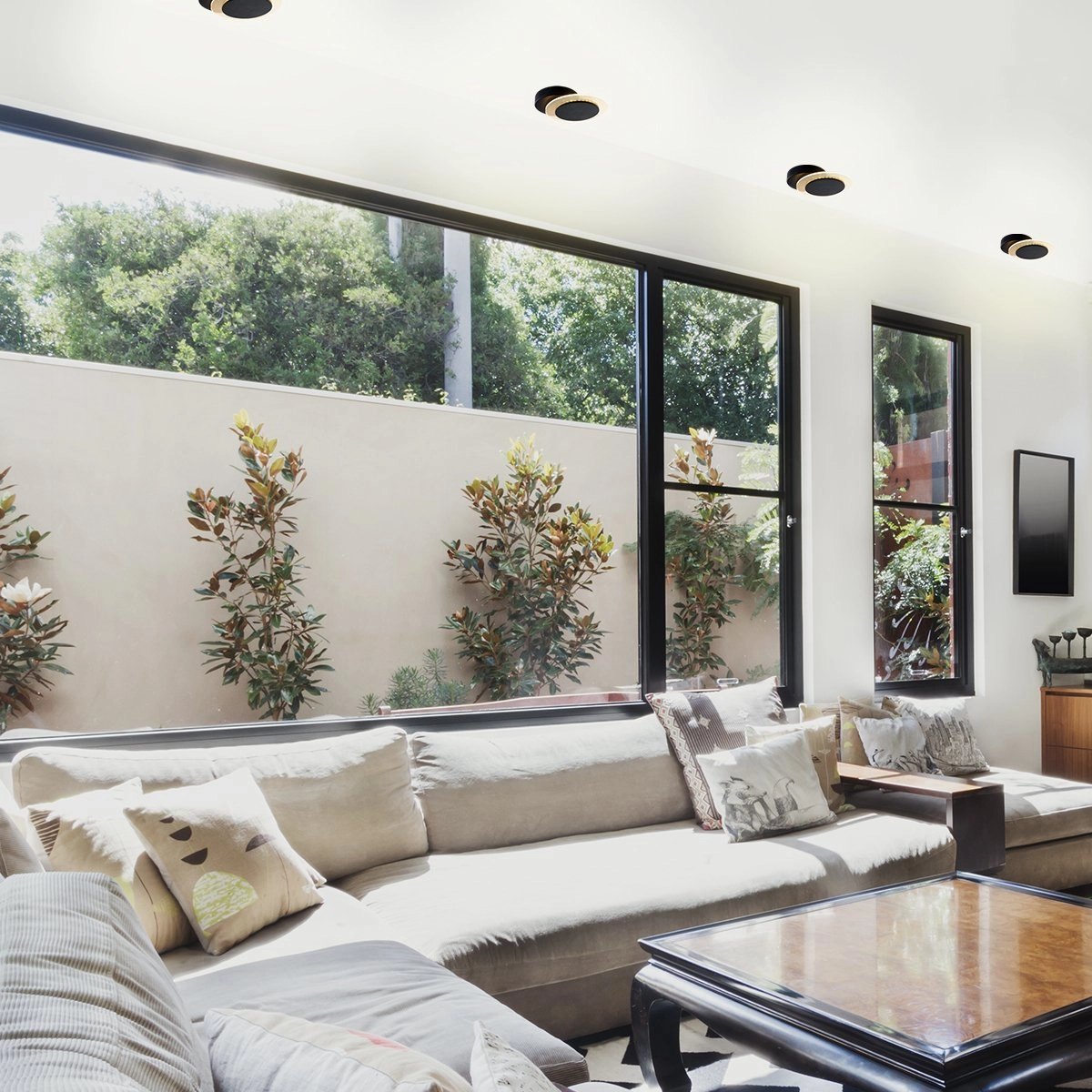 Verstelbare plafondlamp Lido 17cm zwart Steinhauer 8712746131970