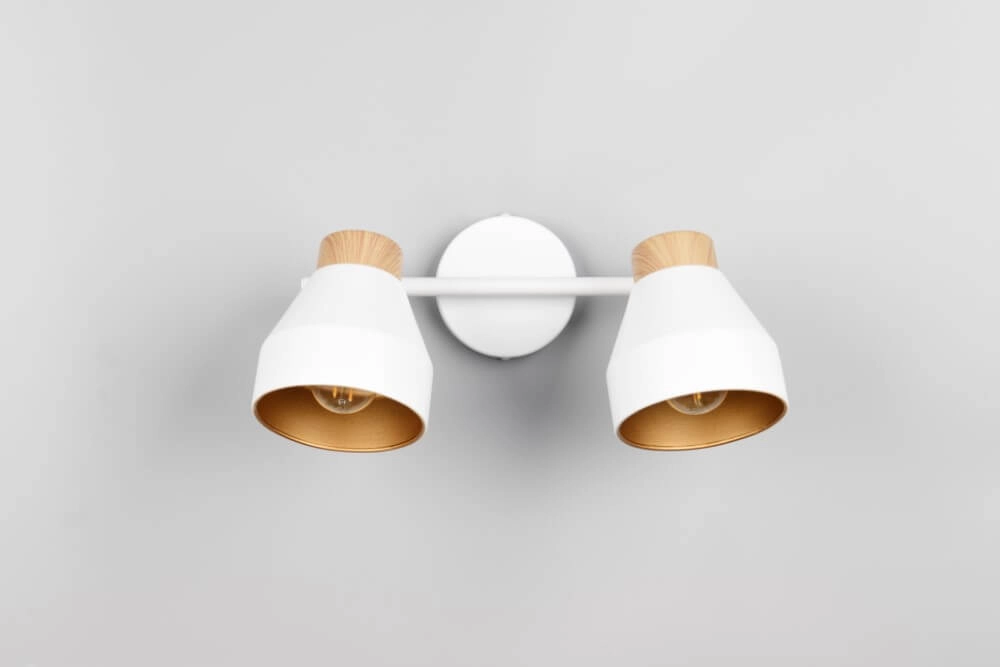Design plafondlamp 2-lichts Valentin wit Trio 4017807637427