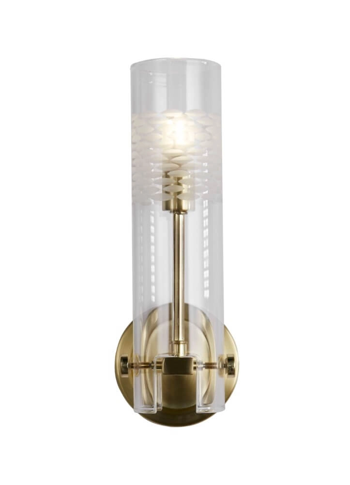 Wandlamp Scope goud Searchlight 5053423250960