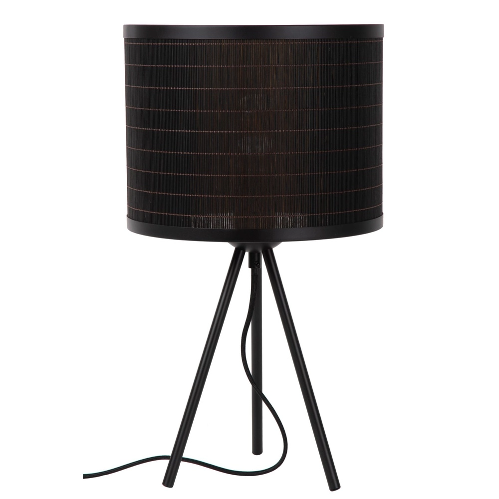 Tafellamp Tagalog Ø 26cm zwart