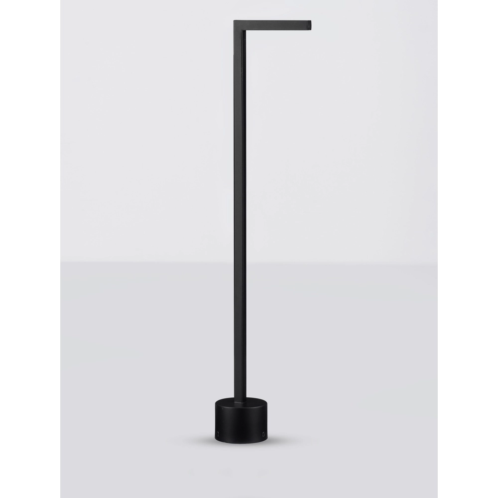 Sleek garden lamp Pipe black 64.5cm Lyora 5212017465542