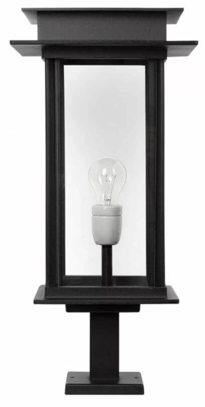 Sokkellamp Praag XL zwart KS Verlichting 8714732132602