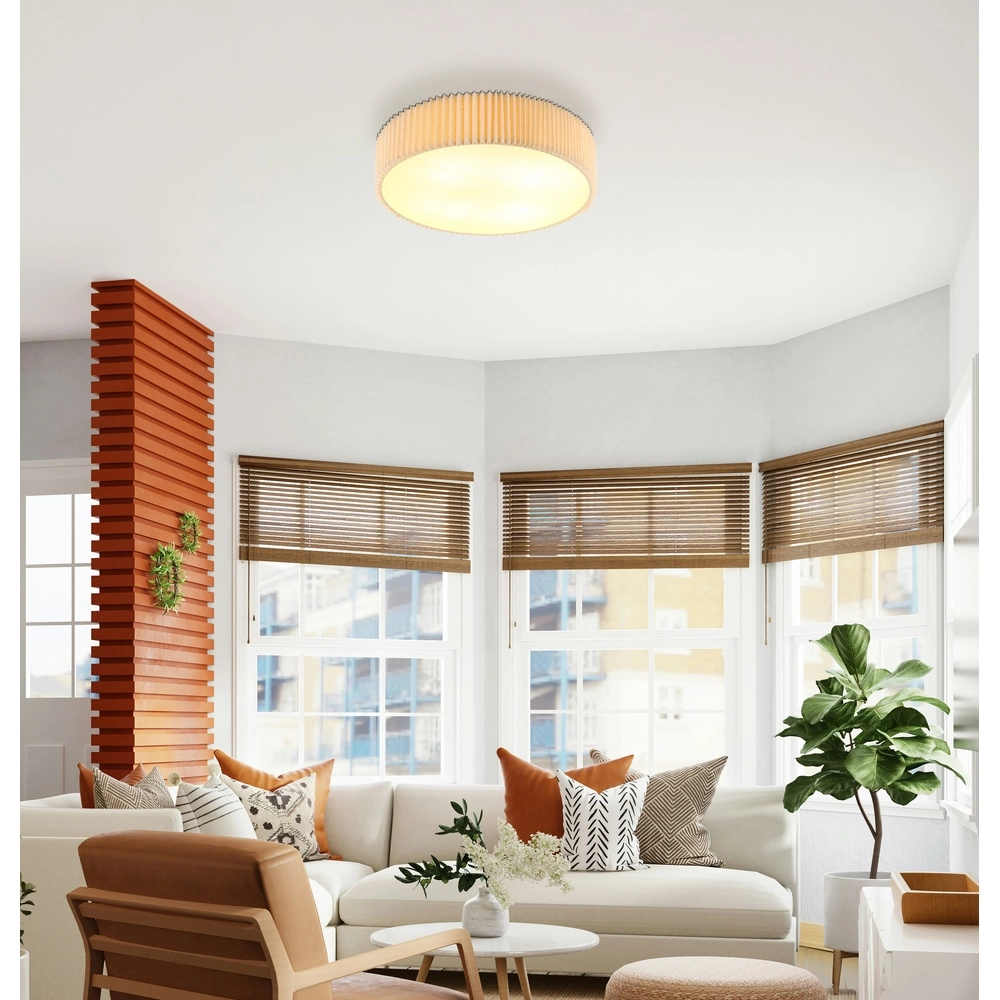 Plafondlamp Page Ø 53cm wit Globo 9007371533602