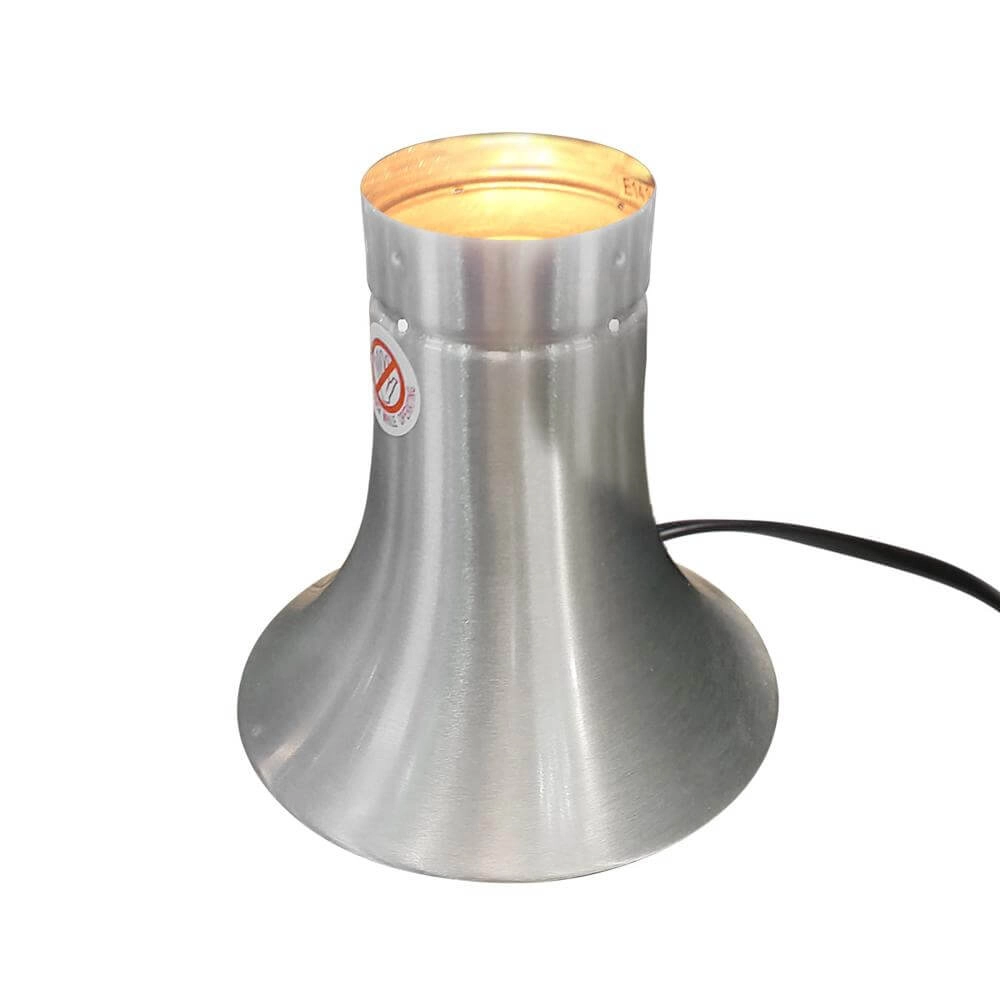 Lavalamp Volcan metaal met blauw Steinhauer 8712746177664