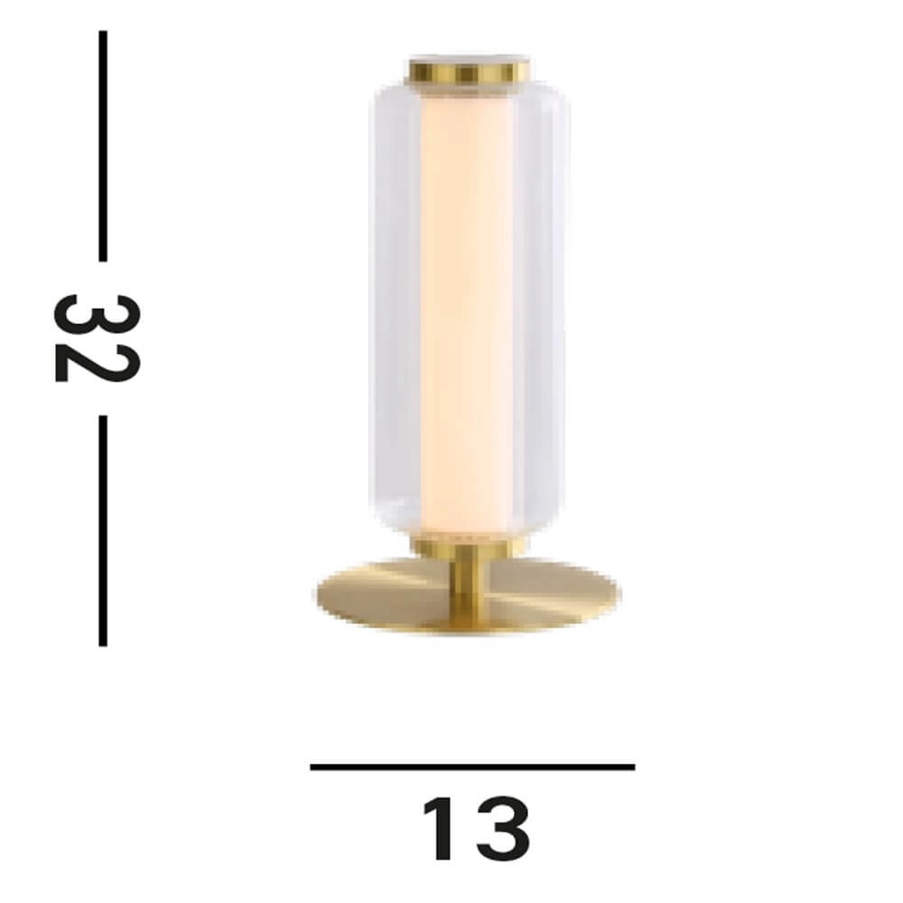 Moderne tafellamp Mod messing Searchlight 5053423273129