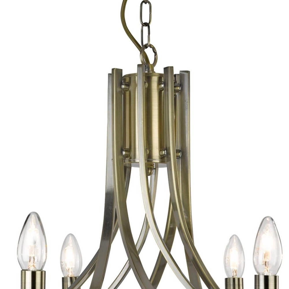 Messing hanglamp Ascona Ø 75cm Searchlight 5053423020549