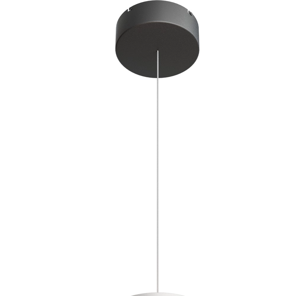 Hanglamp Ceppo zwart met nikkel Ø 45cm met uplight Masterlight 8718121389653