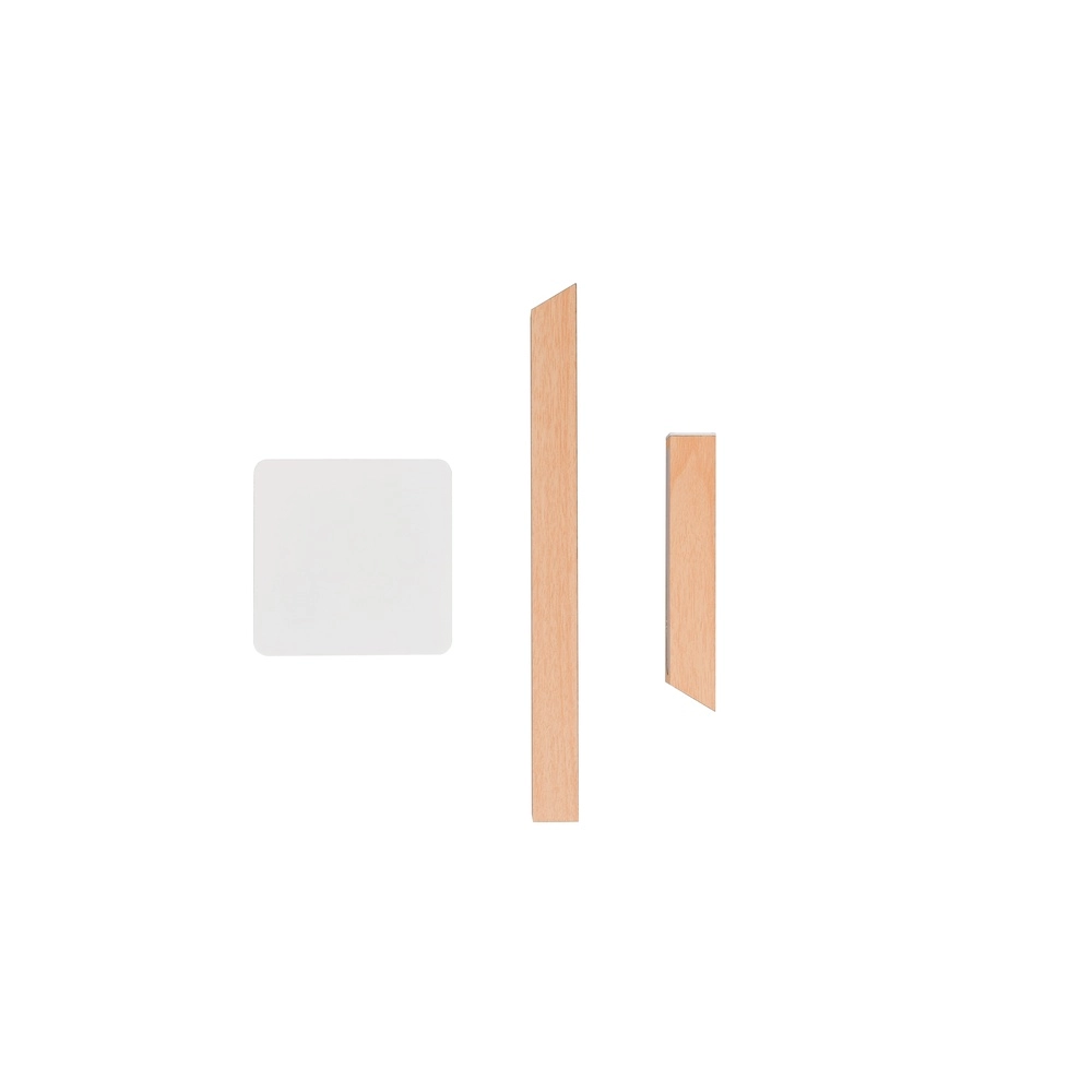 Design tafellamp Skip oplaadbaar wit met hout Trio 4017807643503