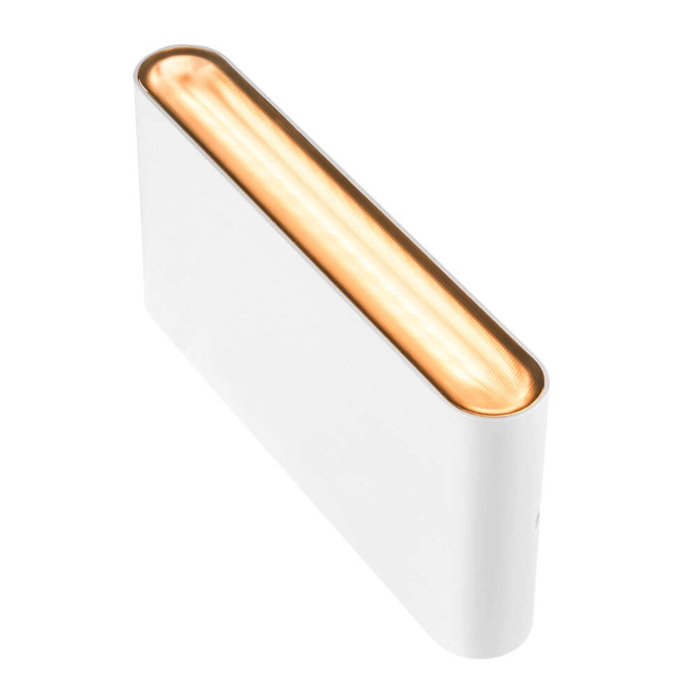 Led muurspot Oval 18 Up & down - wit SLV 4024163273435